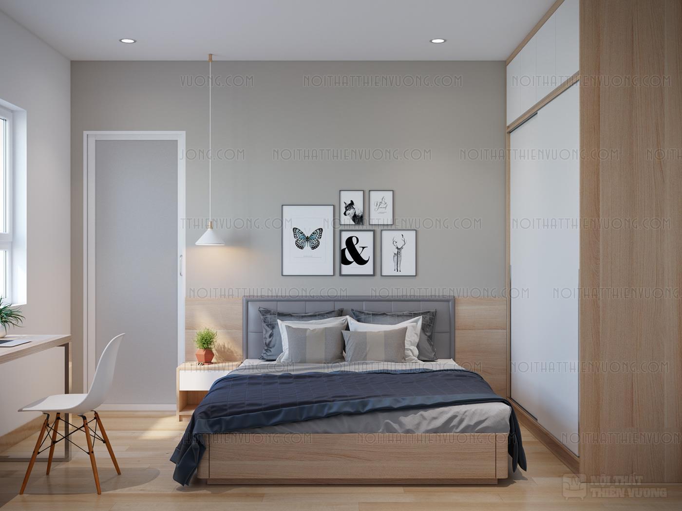 50 Mẫu thiết kế nội thất phòng ngủ đẹp hiện đại nhất 2023